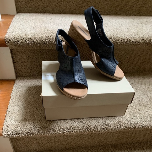 clarks lafley rosen navy